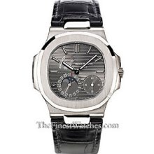 Patek Philippe Mens Nautilus White Gold Watch 5712G