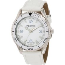Pedre 0027Swx Women'S 0027Swx Sport Large White And Silver-Tone Watch