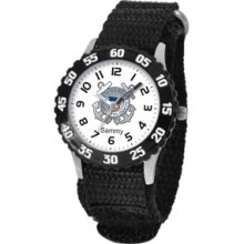 Personalized Kid's U.S Military Coast Guard Time Teacher Watch