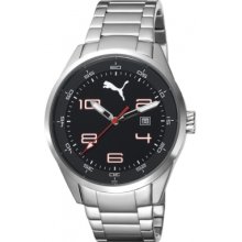 PU102461006 Puma Counter Black Silver Watch