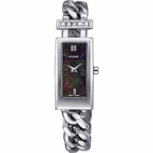 Pulsar Peg705 Ladies Multicolor Steel Bracelet Diamonds Rrp Â£83 Watch