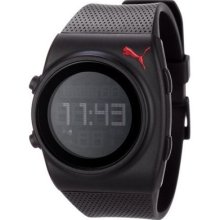 Puma Men's Pu910851001 Glide Modern Digital Black Watch