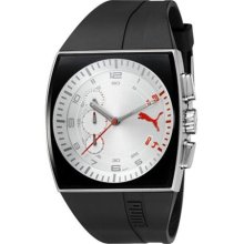 Puma Screen Pu102471001 Silver Dial Men's Watch 2 Years Warranty