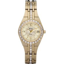 Queens Court Gold-Tone Stainless Steel Watch