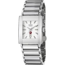 Rado Men's 'integral' Stainless Steel Ceramic Date Automatic Watch