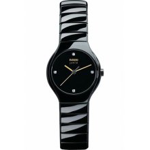 Rado True Jubile Black Ceramic Ladies Watch R27655732