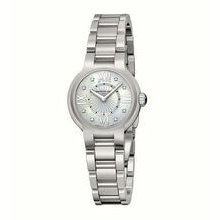 Raymond Weil Ladies Stainless Steel Watch W/Mother-of-pearl Diamond Dial