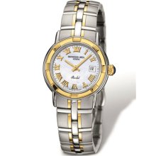 Raymond Weil Parsifal Ladies Mop Dial Two Tone Swiss Quartz Watch 9440-stg-00908