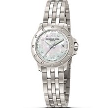 Raymond Weil Women's Tango White Dial Watch 5399-ST-00995