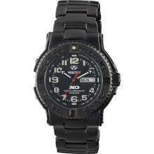 Reactor Men's Trident Black Nitride Stainless Steel Watch ...