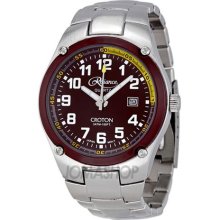 Reliance by Croton Brown Dial Stainless Steel Mens Watch RE306052BRBZ