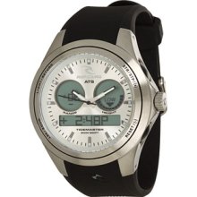 Rip Curl Oceanside Tidemaster2 Watch Silver, One Size