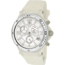 Roberto Bianci 5838 Bella Collection White Ceramic Zirconia Studded Bezel Women'S Watch-5838