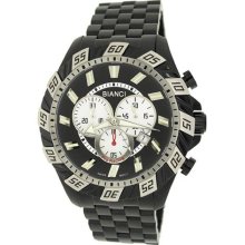 Robeto Bianci Pro Racing Chrono Watch Silver Black