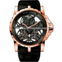 Roger Dubuis Excalibur Double Flying Tourbillon Rose Gold Watch