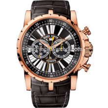 Roger Dubuis Excalibur Pink Gold Chronograph Watch