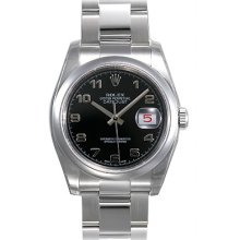 Rolex 116200-BKAO Datejust Mens 31 Jewels Automatic Watch