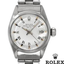 Rolex 6516 Swiss Automatic Movement Ladies Watch