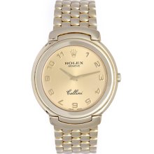 Rolex Cellini Quartz 18k Yellow Gold Men's Watch 6623/8