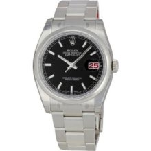 Rolex Datejust Men's Stainless Steel Case Automatic Date Watch 116200-bkso