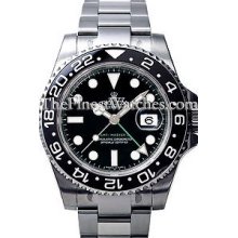 Rolex GMT Master II Mens Steel Watch 116710