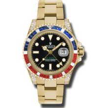 Rolex GMT-MASTER II Mens Automatic Watch 116758BKSARU