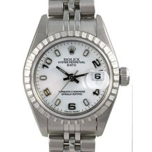 Rolex Ladies Date Stainless Steel Automatic Watch 79240