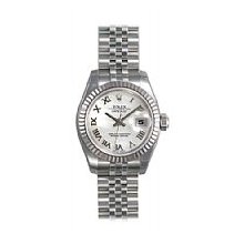 Rolex Lady Datejust Steel & White Gold White Mother-Of-Pearl Roman Dial