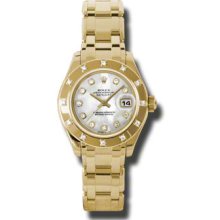 Rolex Lady Pearlmaster 80318 DKMR Watch