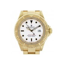 Rolex Yachtmaster 16628 18K Yellow Gold Mens Watch