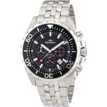 Rotary Agb00013/C/04 Gents Chronograph Stainless Steel Bracelet Watch