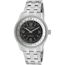 Rotary Gb00200-sp-19 Gents Rrp Â£400 Mineral Glass Watch