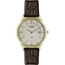 Rotary Gents Slim Leather Strap GS08002/03 Watch