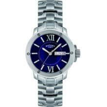 Rotary Gents Stainless Steel Blue Dial Bracelet GB02829/05 Watch