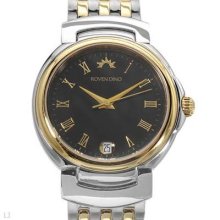 Roven Dino Tresca Swiss Movement Men's Watch Two Tone Case 01429965