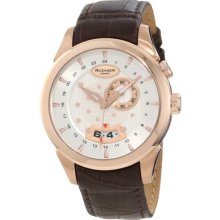 Rudiger R6000-09-001 Konstanz Silver Dial Rose Gold Watch