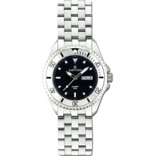 Sartego Ladies Quartz Black Dial Dive Watch SPQ81