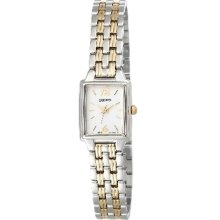 Seiko $185 Women's Luxury Two-tone Dress Watch Sxgl59