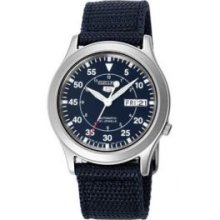 Seiko Automatic Dark Blue Dial Mens Sport Watch SNKH67 SNKH67J1 SNK67J