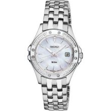 Seiko Ladies Stainless Steel Case and Bracelet Mother of Pearl Dial SXDE83