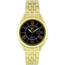 Seiko Men's SNKL40 Gold Gold Tone Stainles-Steel Automatic Watch ...