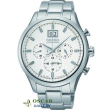 Seiko Neo Classic Spc079p1 Chronograph Men's Watch 2 Years Warranty