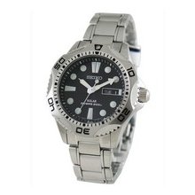 Seiko Solar Mens Scuba Diver's Sports Watch SNE107P1 SNE107 SNE107P