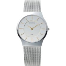 Skagen Denmark Watch, Mens Stainless Steel Bracelet 233LGSC