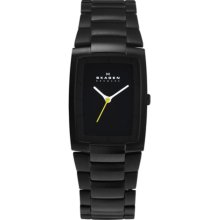 Skagen Mens Hiromichi Konno Analog Stainless Watch - Black Bracelet - Black Dial - H02LBXB1