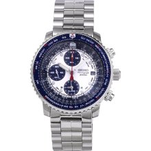 SNA413P1 SNA413 Seiko Flight Master Chronograph Pilot Watch