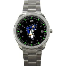 Sonic with New Famous logo sport metal watch