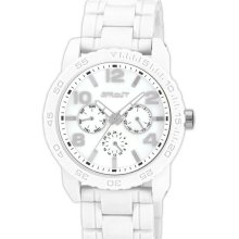 SPROUT Watches Multifunction Watch, 42mm White