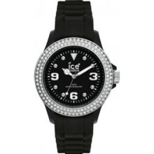 ST.BS.S.S.12 Ice-Watch Stone Sili Small Black Watch
