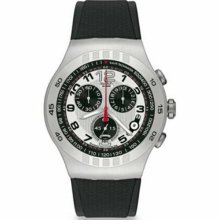 Style Driver Yos433 Black Rubber Swatch Classic Watch